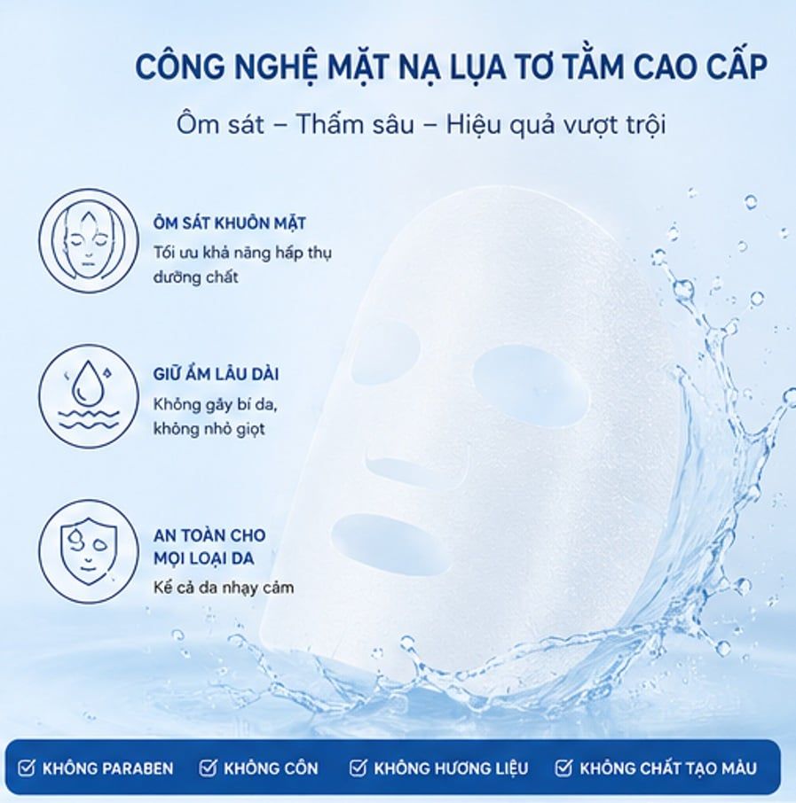  (1 MIẾNG LẺ) Mặt Nạ Dưỡng Ẩm Kmas Ultimate Recovery Mask 30g 