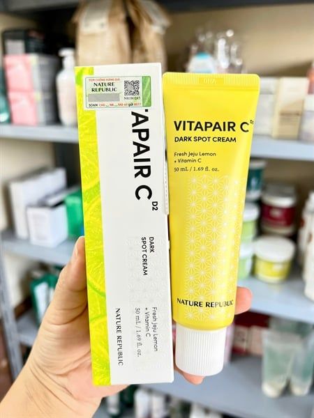  Kem Dưỡng Trắng, Mờ Thâm Nature Republic Vitapair C Dark Spot Cream 50ml 