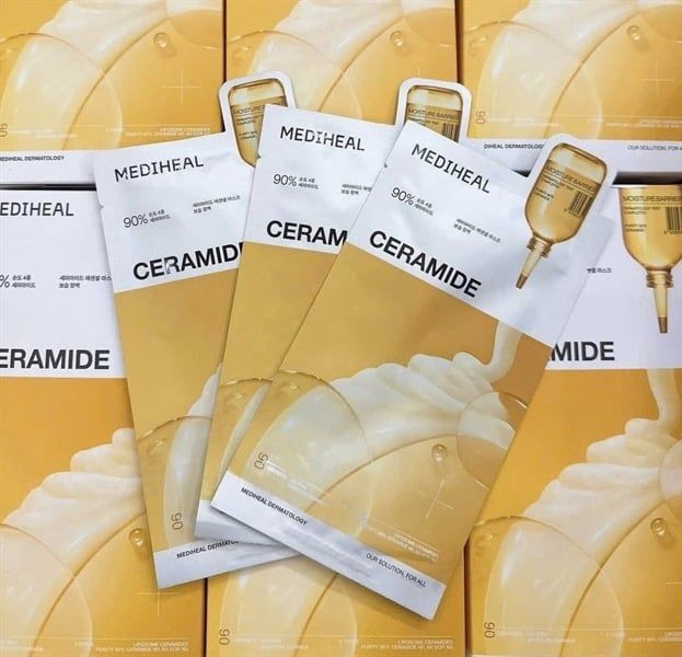  (Mẫu mới) Mặt nạ giấy dưỡng da Mediheal Essential Mask 24ml (1 miếng) 