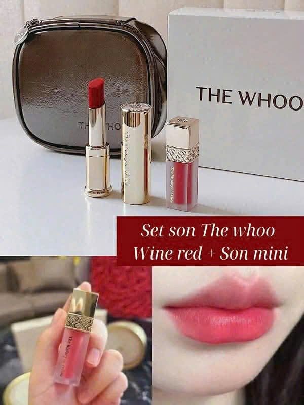 Set Son Dưỡng The History Of Whoo Gongjinhyang:Mi Glow Lip Balm Special Set 