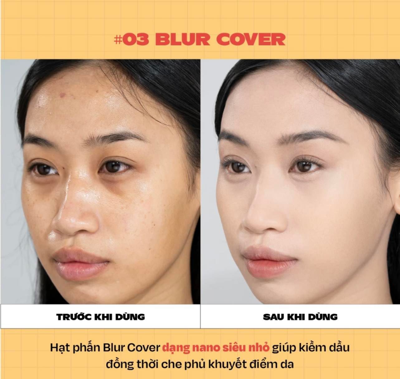  (HSD T6/2026) Phấn Phủ Bột Kiềm Dầu, Che Phủ Bad Peach Oil Less Fun More Powder SPF35/ PA++ 4g 