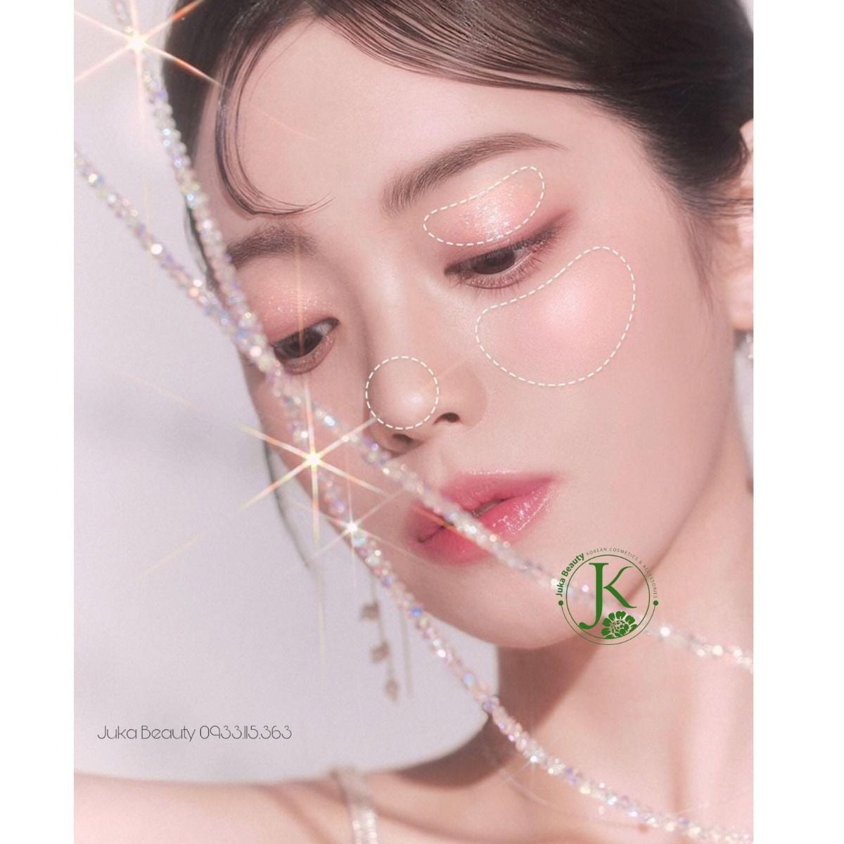  (SALE HSD T9/2026) Nhũ mắt Dasique Starlit Jewel Liquid Glitter 1.8g 