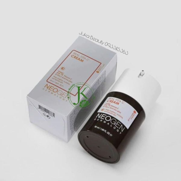  (HSD T11/2026) Kem Dưỡng Sáng Da, Kiềm Dầu Neogen Real Vita C 22% Cream 50ml 