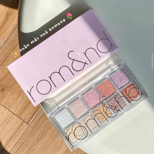  Bảng Phấn Mắt 10 ô lấp lánh Romand Better Than Palette  (DATE T3/2027) 