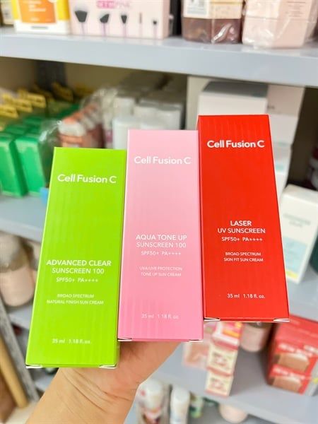  (Mẫu mới) Kem Chống Nắng Dịu Da Cell Fusion C Laser Sunscreen 100 SPF 50+/PA+++ 