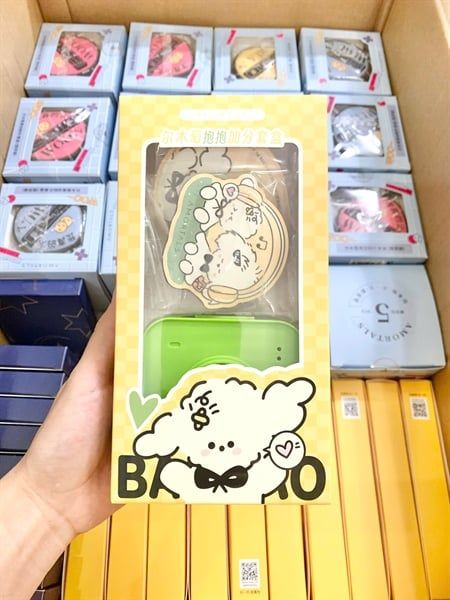  Bộ 2 Bông Phấn Kèm Hộp Amortals Powder Puff Suit Extra Box 