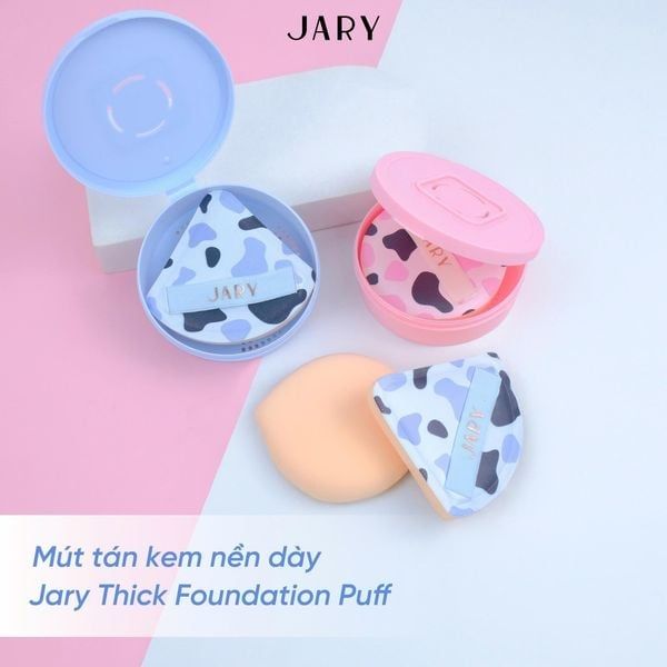  Mút tán kem nền dày Jary Thick Foundation Puff 