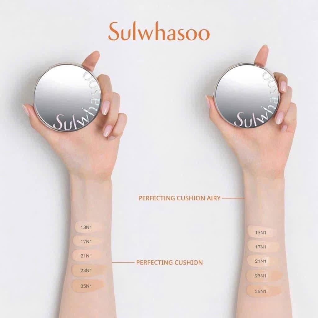  Phấn Nước Mỏng Mịn Sulwhasoo Perfecting Cushion Coussin De Teint 15g 