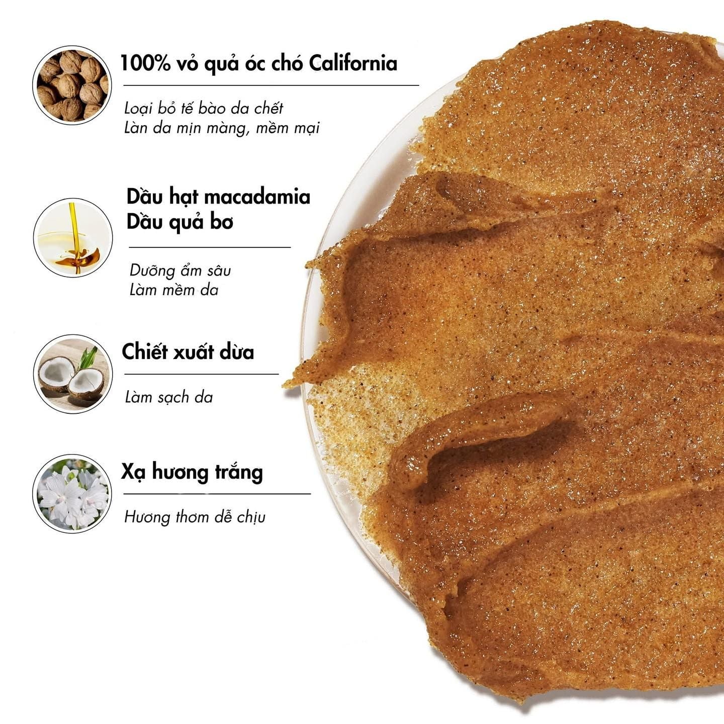  Tẩy Tế Bào Chết Toàn Thân Plu Body Scrub 200g 