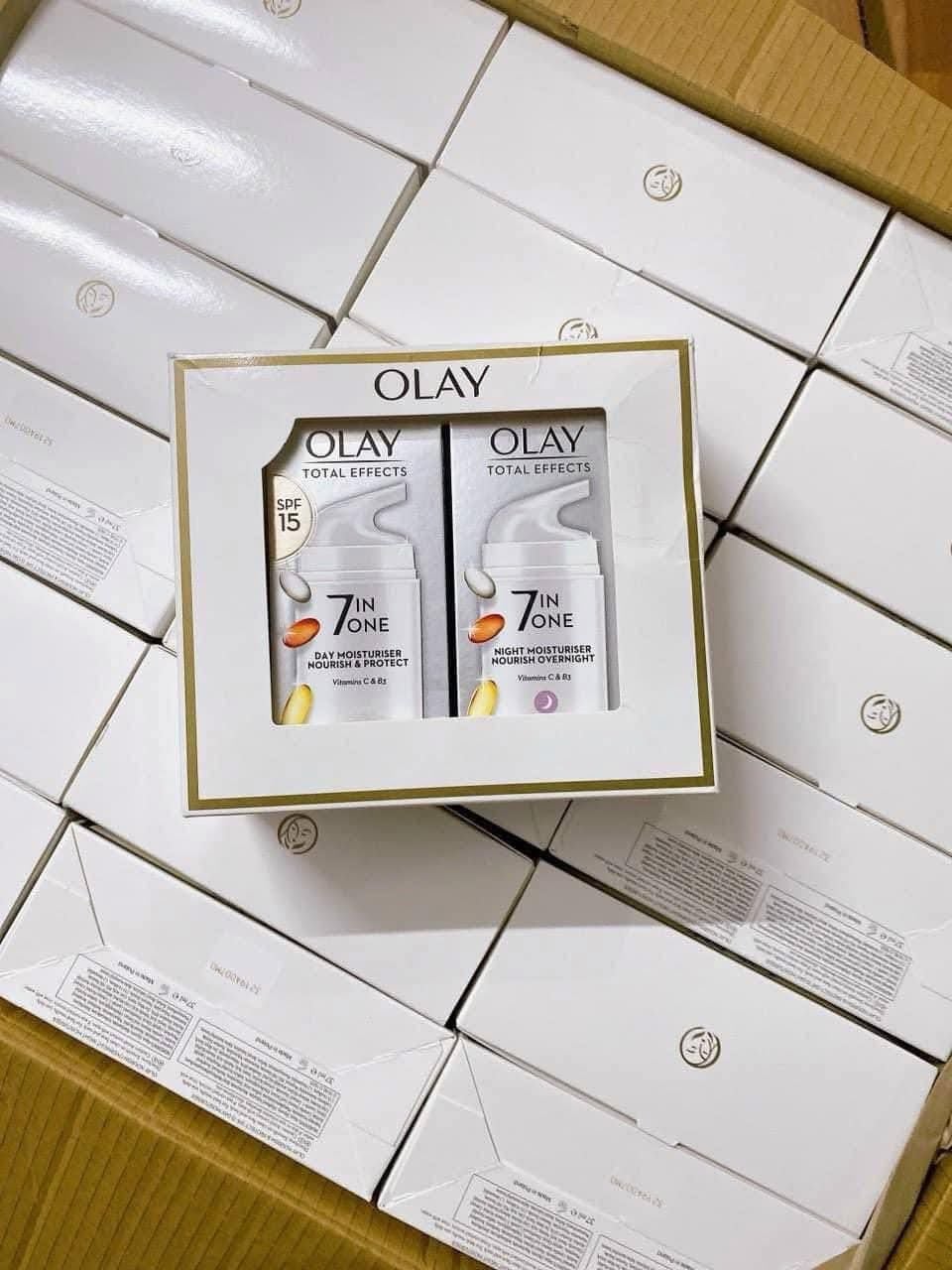 [Bản UK] Kem Dưỡng Ban Ngày Olay Total Effects 7 In One Day Moisturiser Nourish & Protect SPF15 50ml 