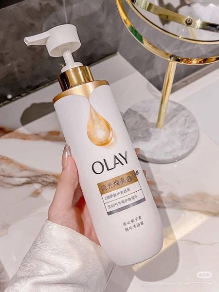  Sữa Tắm Dưỡng Trắng Olay Nội Địa Trung Vitamin C + B3 500g (Mẫu mới) 