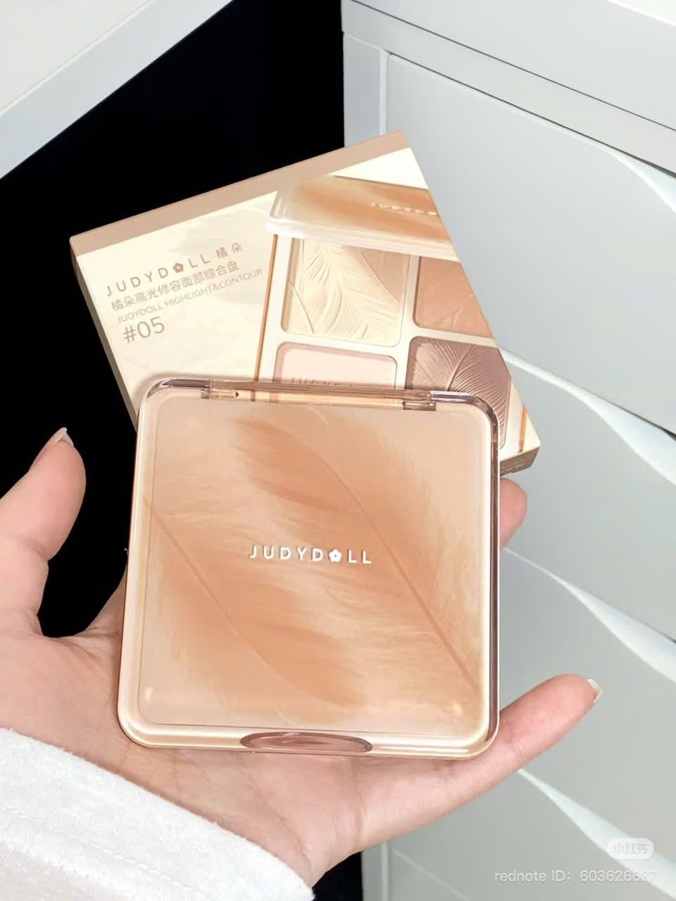  Phấn Tạo Khối & Bắt Sáng Judydoll Highlight & Contour 9g 