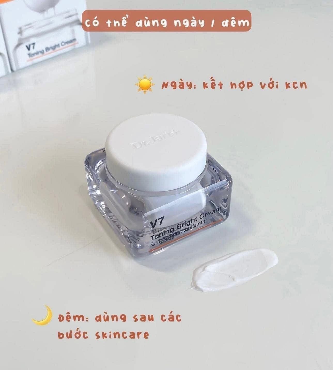  (Mẫu mới) Kem Dưỡng Trắng, Tái Tạo Da Dr.Jart+ V7 Toning Bright Cream 