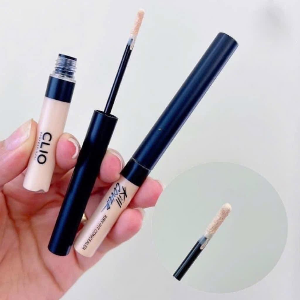  (Mẫu mới) Kem Che Khuyết Điểm Mỏng Clio Kill Cover Airy Fit Concealer 3g 