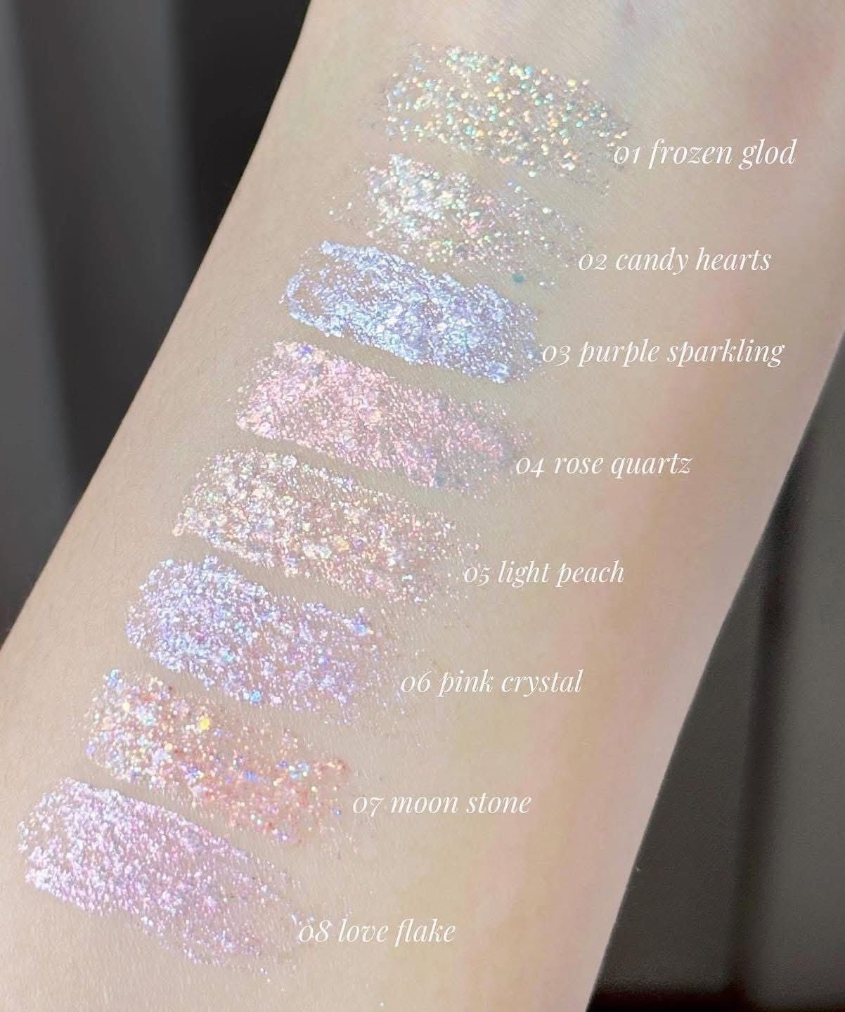  (SALE HSD T9/2026) Nhũ mắt Dasique Starlit Jewel Liquid Glitter 1.8g 