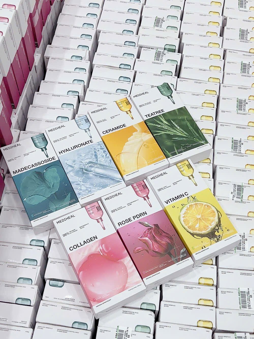  (Mẫu mới) Mặt nạ giấy dưỡng da Mediheal Essential Mask 24ml (1 miếng) 