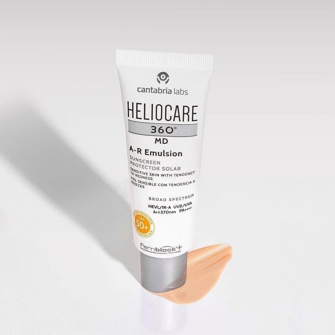 Kem chống nắng phổ rộng, nâng tone Heliocare 360 MD A-R Emulsion SPF50+ PA++++ 50ml 