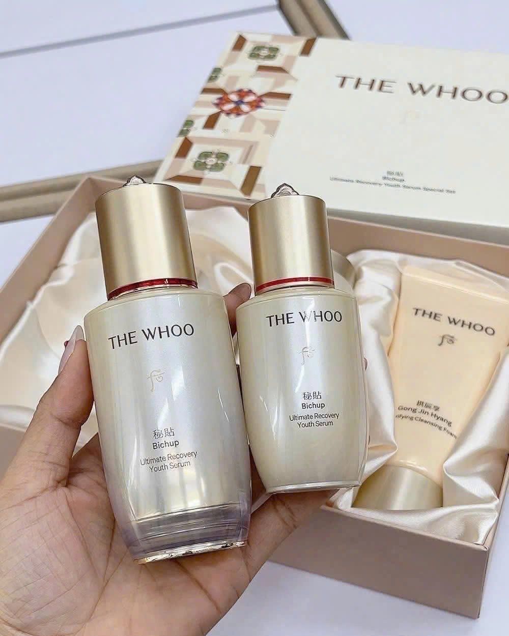  Bộ tinh chất chống lão hóa The Whoo Bichup Ultimate Recovery Youth Serum Special Set (6 món) 