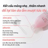  (Mẫu mới) Tinh chất cấp ẩm, kiềm dầu Derladie Laboratoire Pore Refining Pinktox Ampoule 30ml 