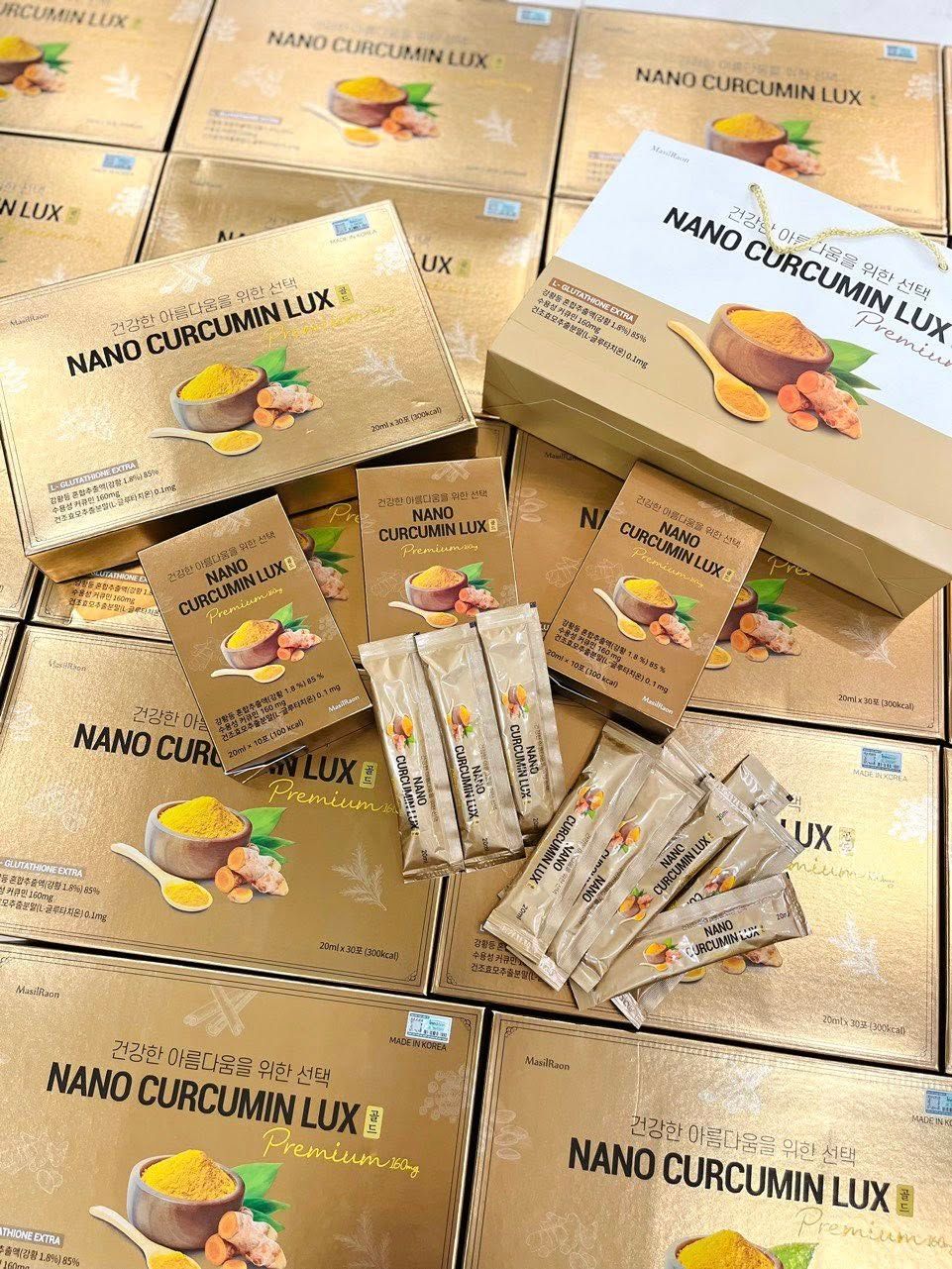  Nghệ Nano Curcumin Masilraon Lux Premium 160mg (20ml x 30 gói) 