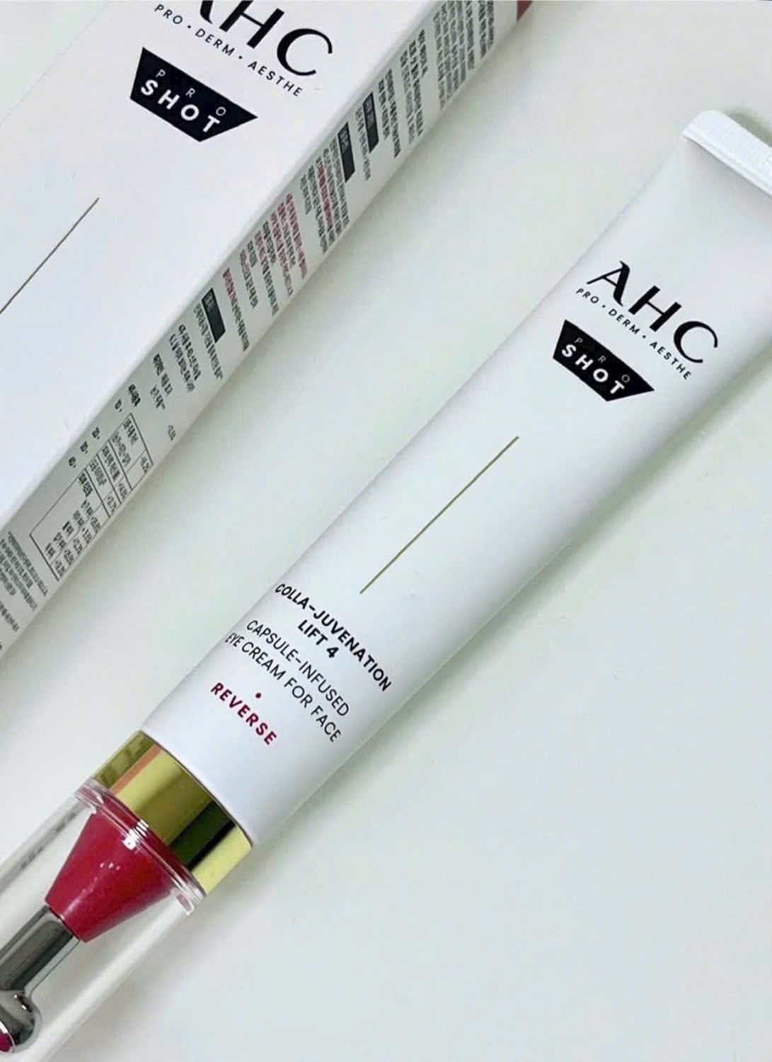  (Mẫu mới) Kem Dưỡng Mắt Nâng Cơ AHC Capsule Infused Eye Cream For Face 30ml 