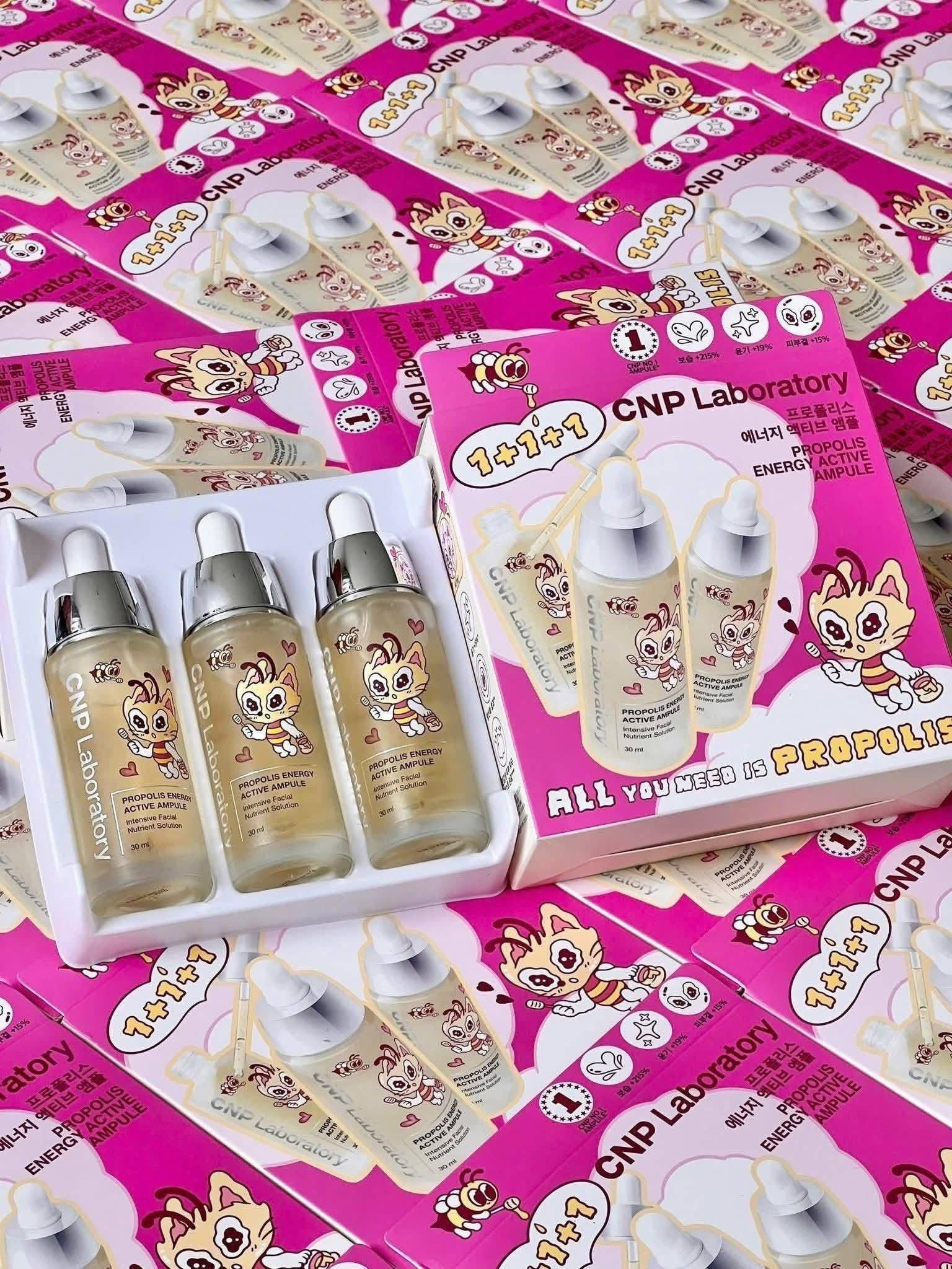  Tinh Chất Keo Ong, Phục Hồi Da CNP Laboratory Propolis Energy Active Ampule 