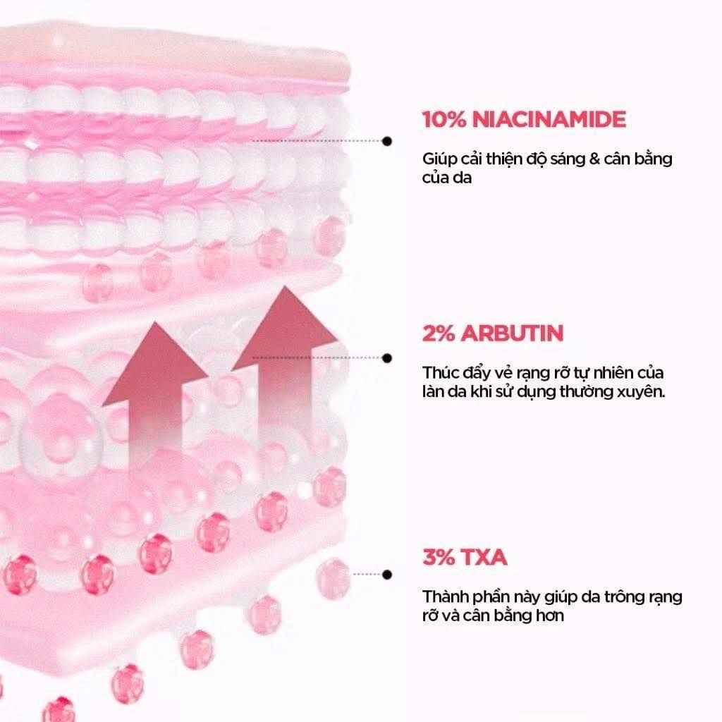  (Mẫu mới) Tinh Chất Dưỡng Trắng, Mờ Thâm Anua Niacinamide 10% + TXA 3% Serum 30ml 