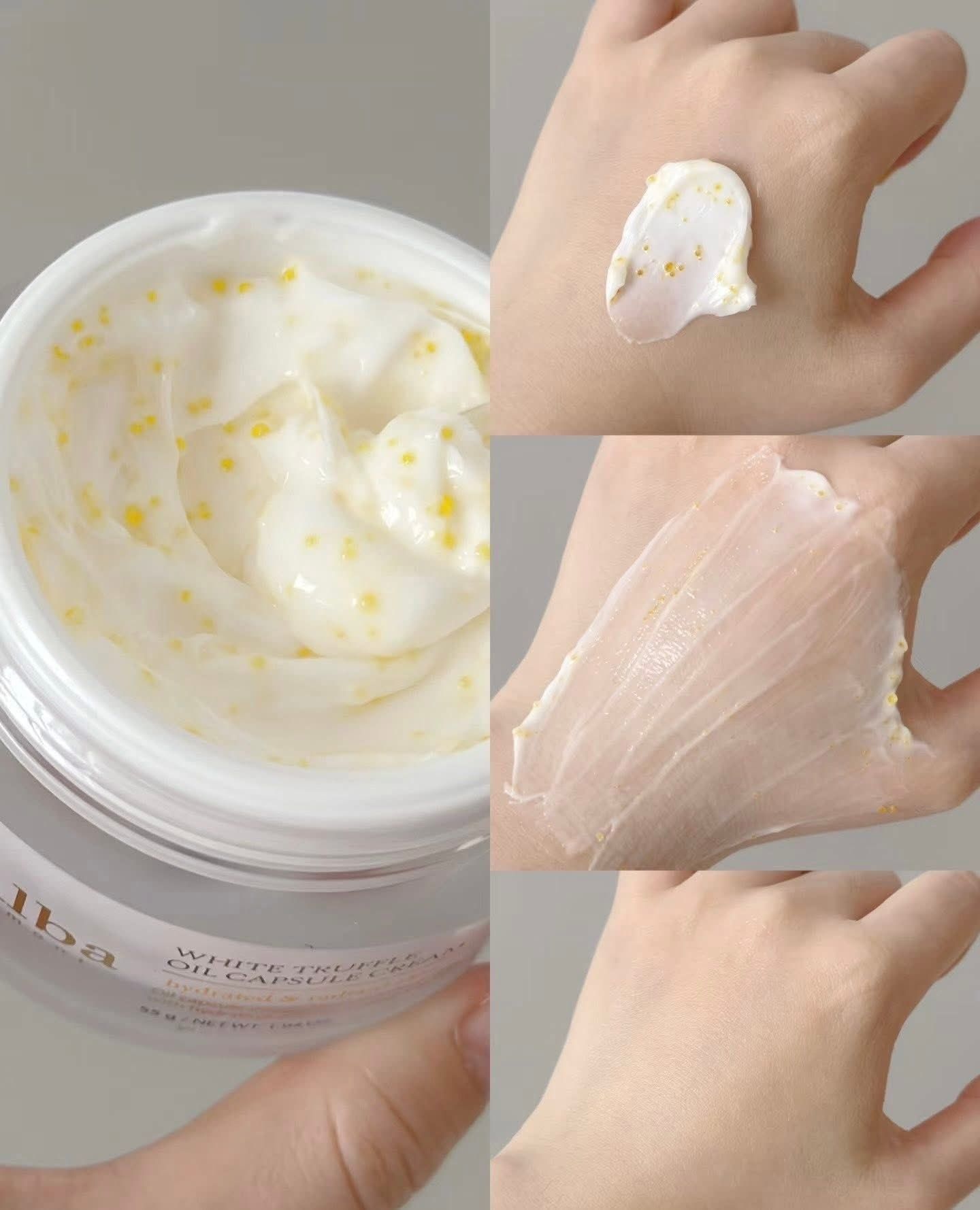  (Mẫu mới) Kem Dưỡng Ẩm, Trắng Da d'Alba Vita Toning Capsule Cream 55g 