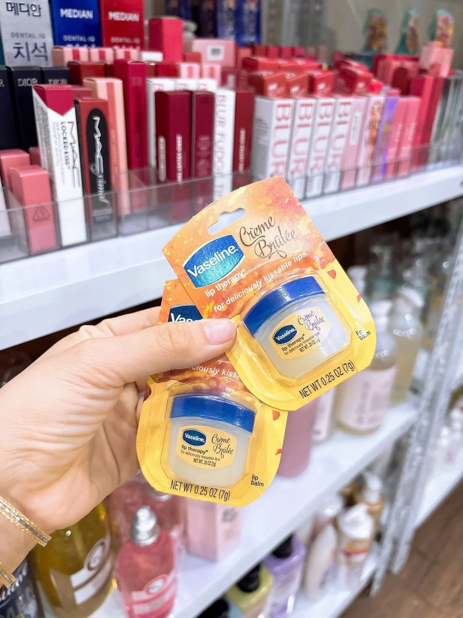  (MINI SIZE) Dưỡng môi mềm, căng mọng Vaseline Lip Therapy 7g 