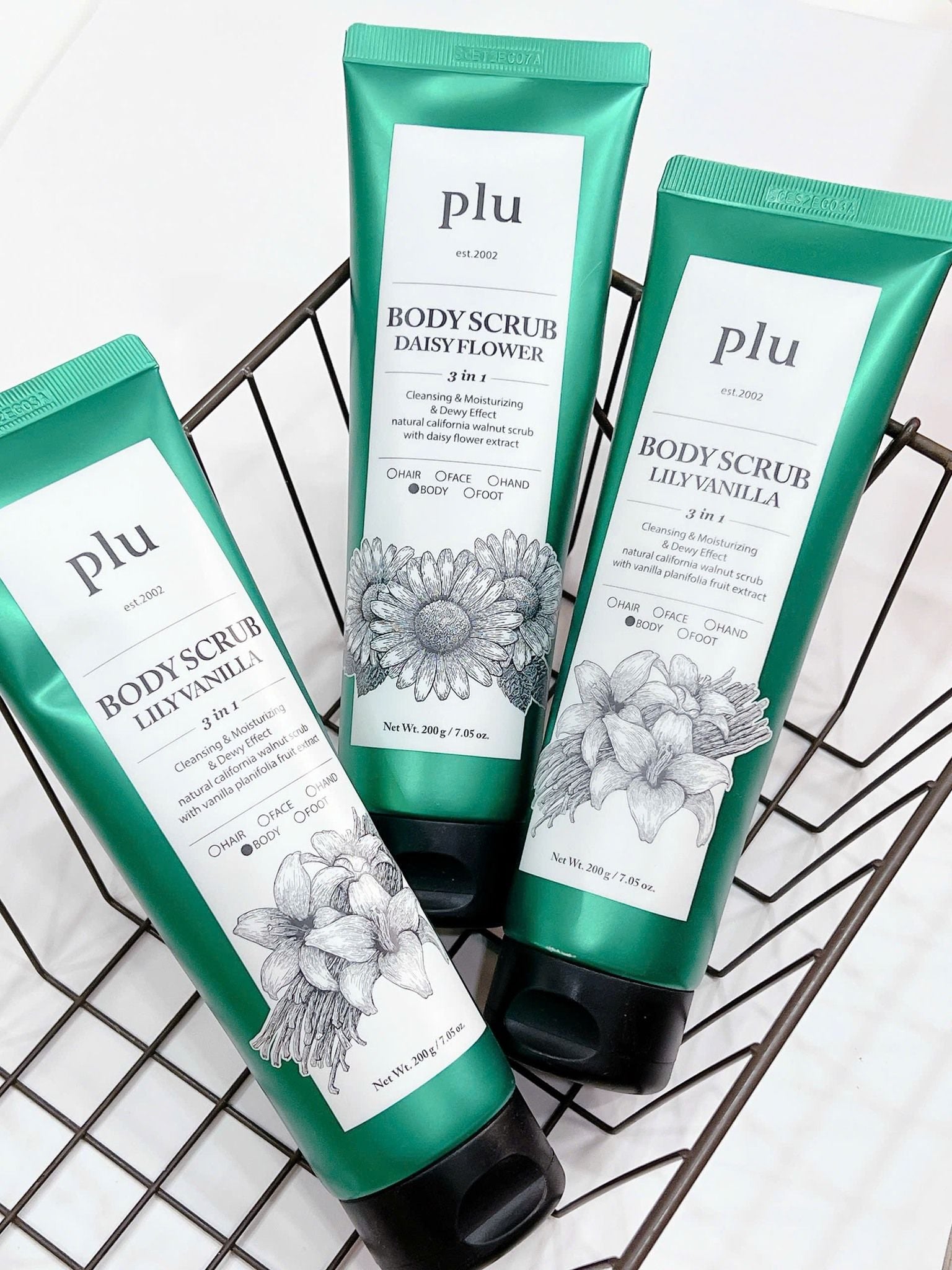  Tẩy Tế Bào Chết Toàn Thân Plu Body Scrub 200g 