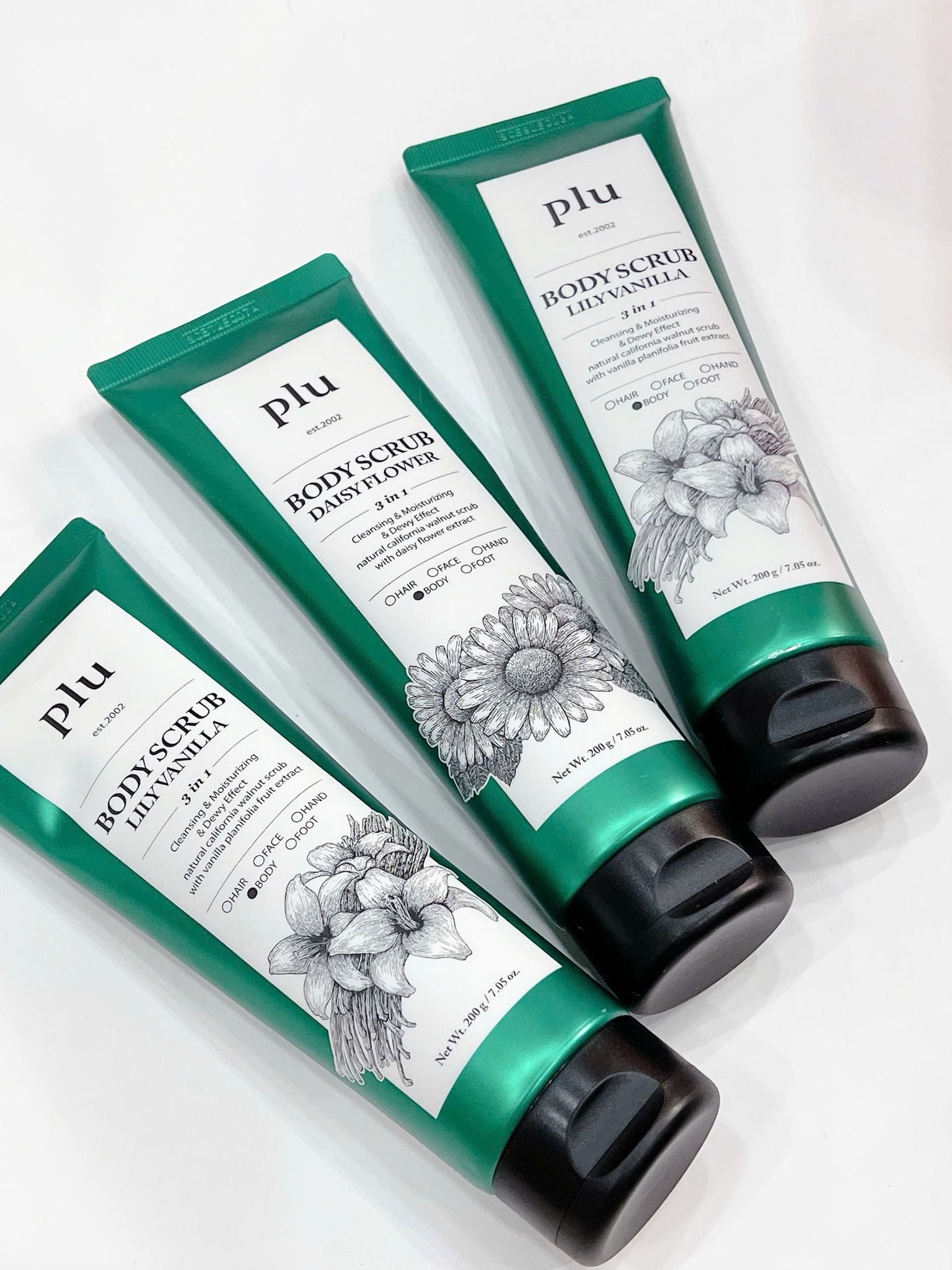  Tẩy Tế Bào Chết Toàn Thân Plu Body Scrub 200g 