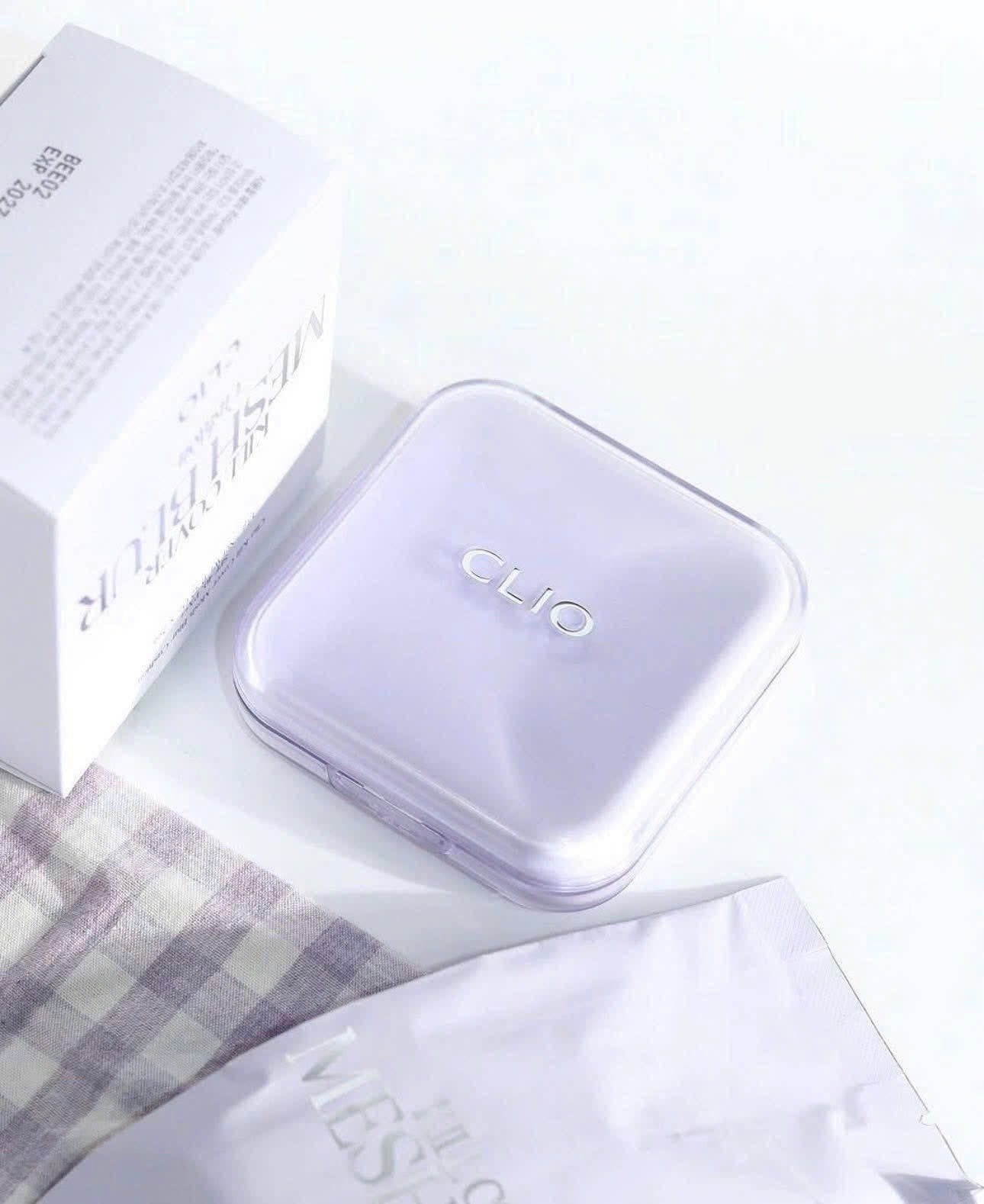  (Kèm lõi) Phấn Nước Mịn Lì, Che Phủ Clio Kill Cover Mesh Blur Cushion 15g*2 