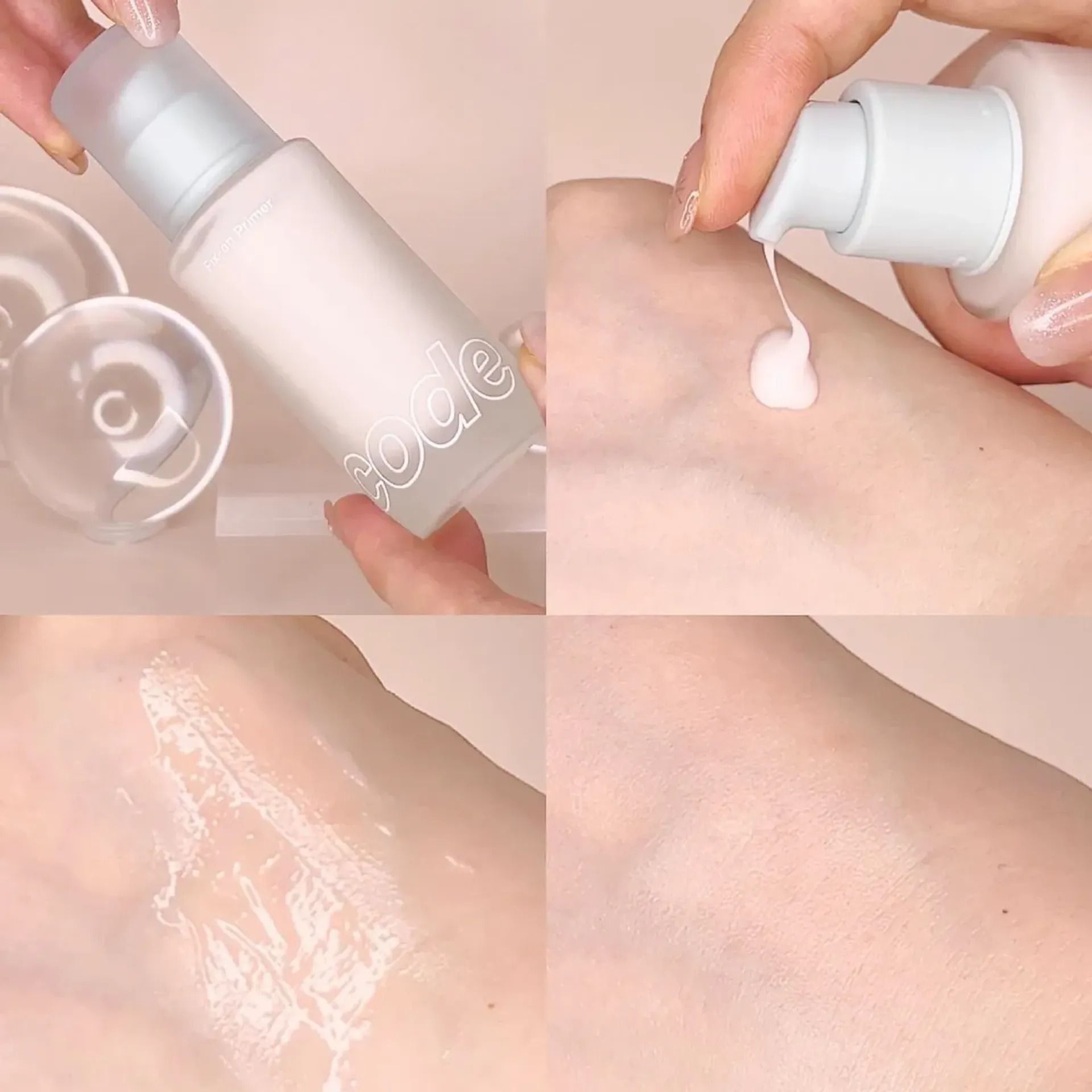  (TẶNG KEM LÓT THỎI MINI) Kem Lót Trang Điểm Kiềm Dầu Code Glokolor Fix On Primer 30ml 