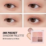  Phấn mắt 4 ô Peripera Ink Pocket Shadow Palette Soda Cafe 1.6g 
