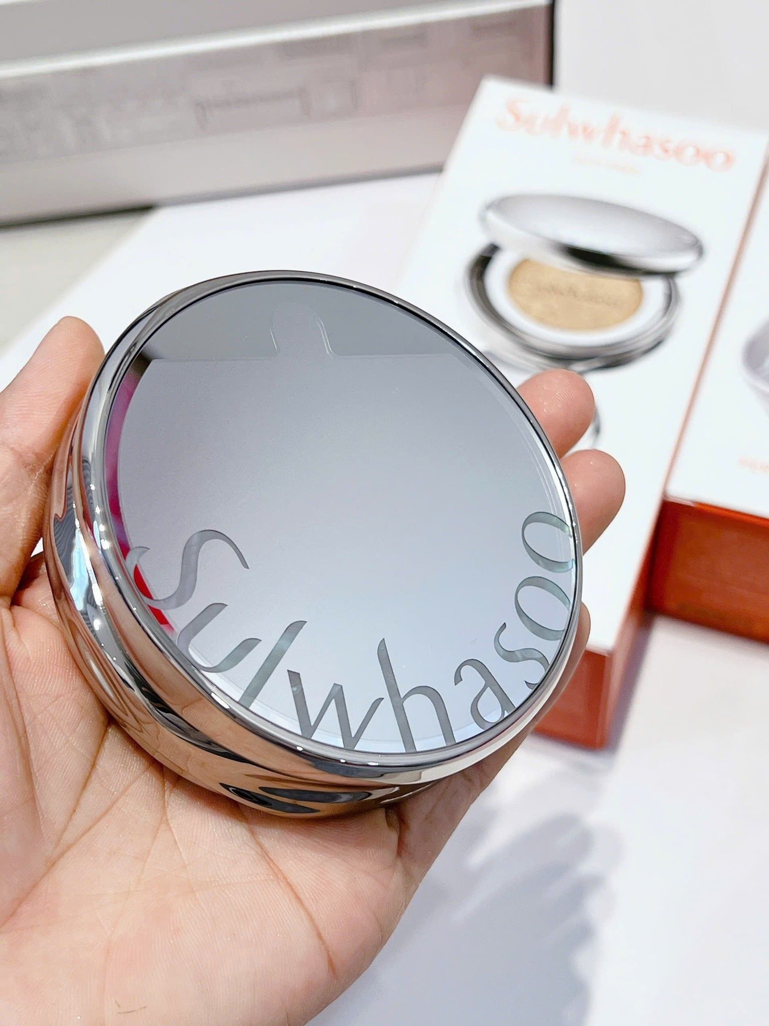  Phấn Nước Mỏng Mịn Sulwhasoo Perfecting Cushion Coussin De Teint 15g 