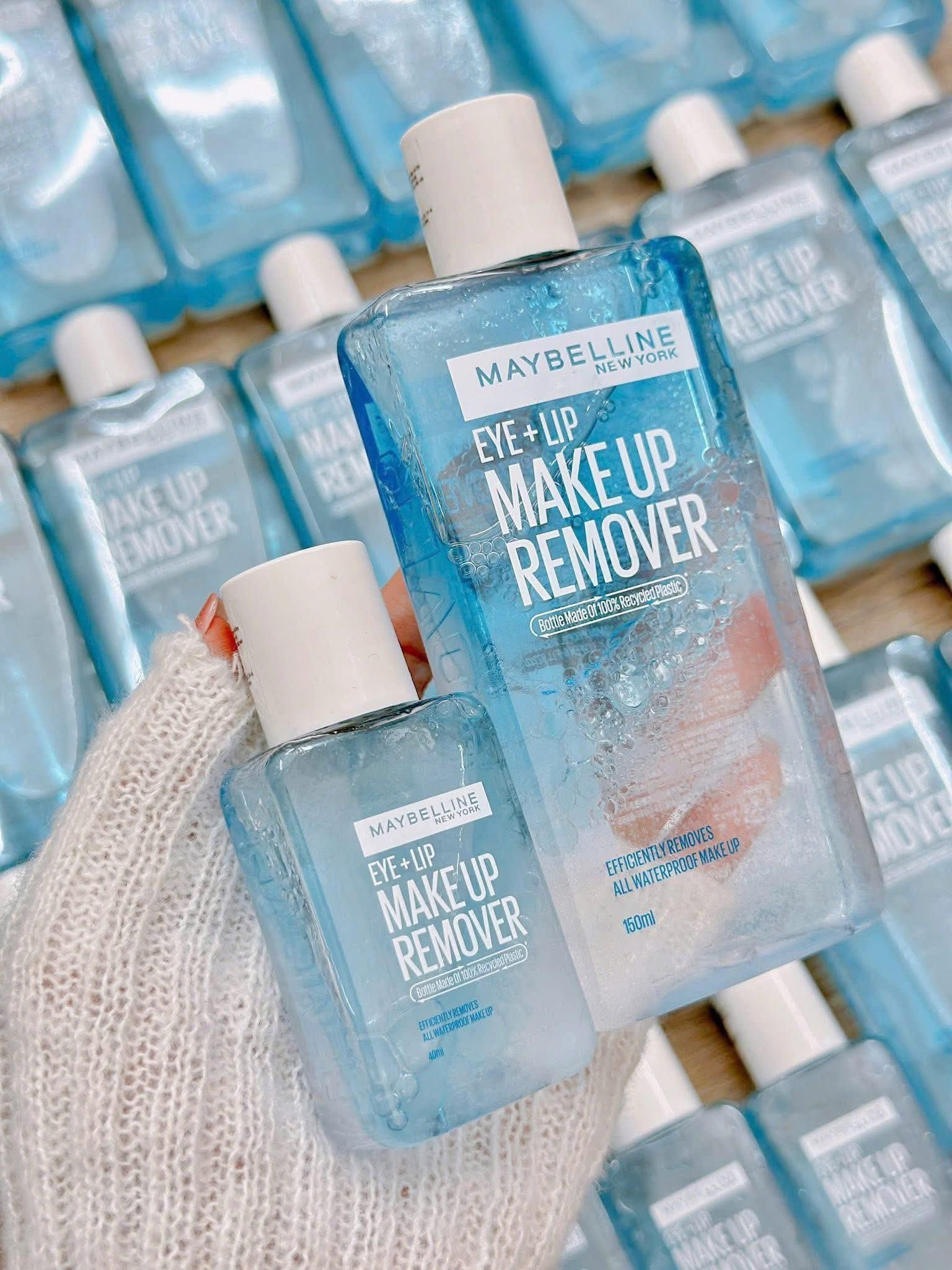  Nước Tẩy Trang Mắt Môi Maybelline Eye Lip Make Up Remover 150ml 