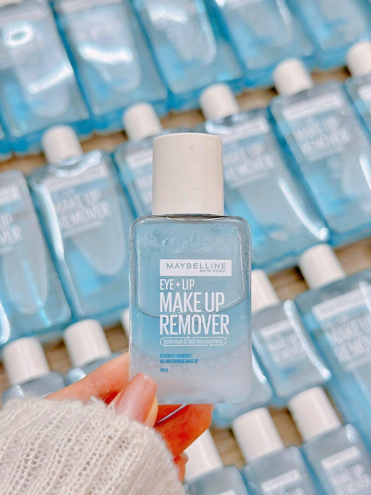  Nước Tẩy Trang Mắt Môi Maybelline Eye Lip Make Up Remover 150ml 