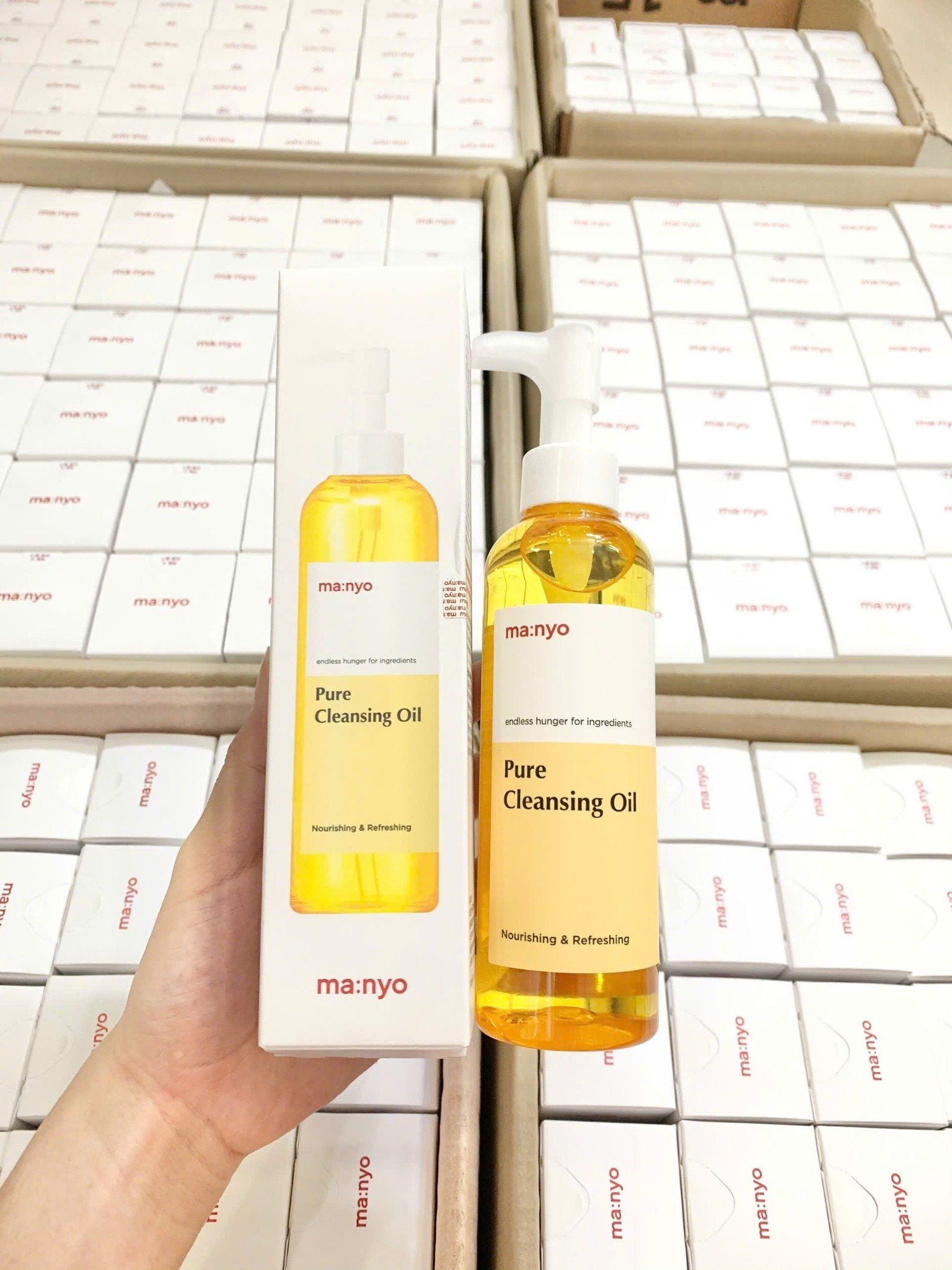 (HSD T10/ 2026) Dầu Tẩy Trang Manyo Pure Cleansing Oil 200ml (VÀNG) 