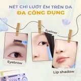 Chì kẻ mày Baddies HD Eyebrow Pencil 0.2g 
