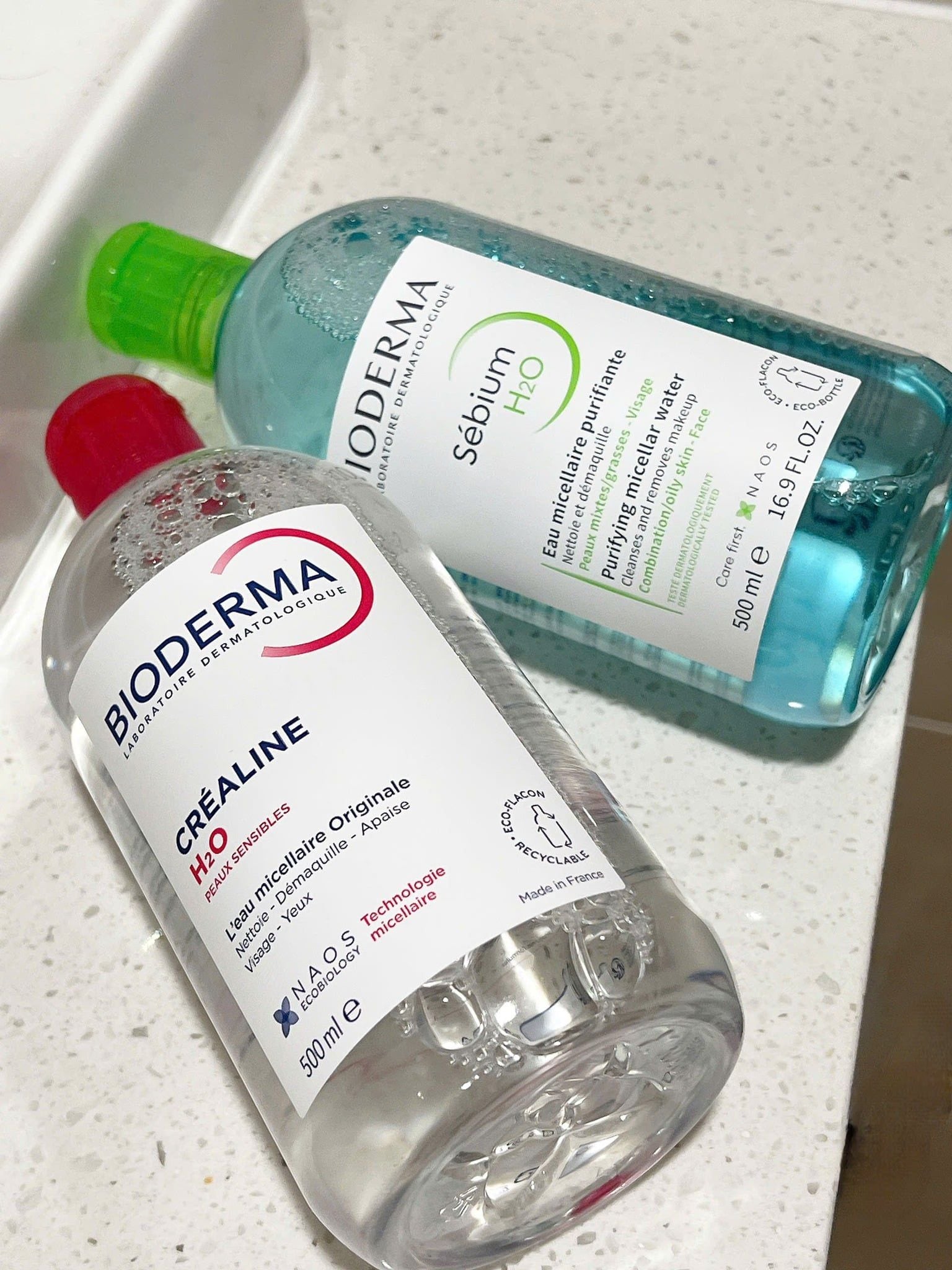  Nước Tẩy Trang Sạch Sâu, Dịu Nhẹ Bioderma Sébium H2O 500ml/ 850ml 