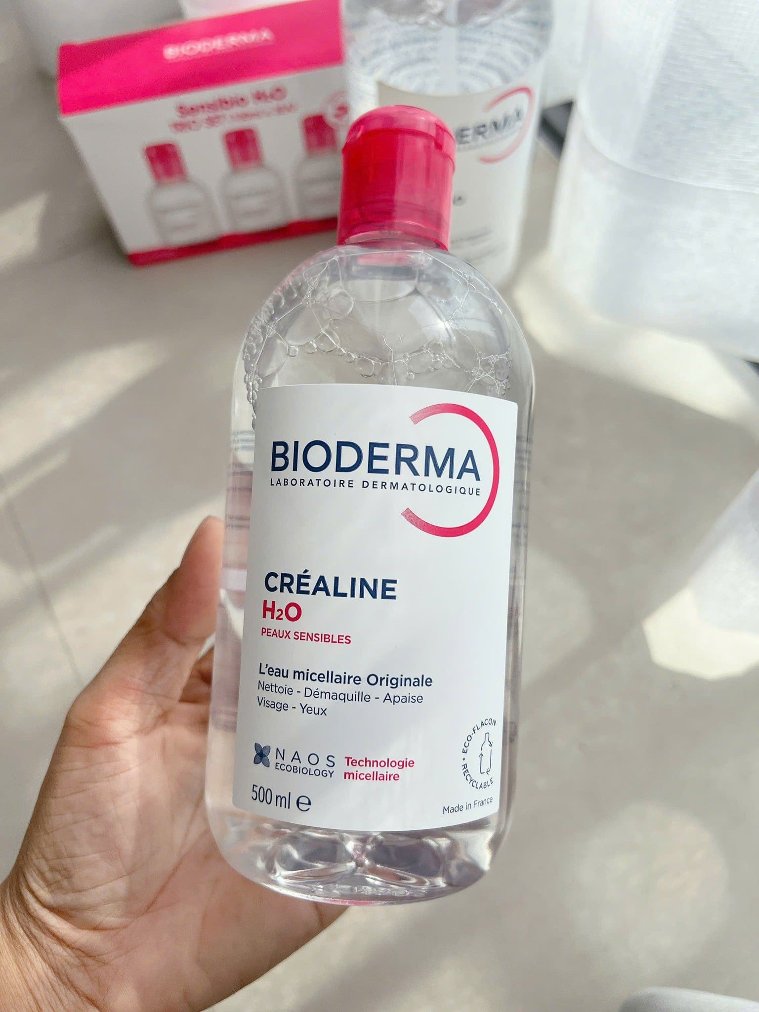  Nước Tẩy Trang Sạch Sâu, Dịu Nhẹ Bioderma Sébium H2O 500ml/ 850ml 