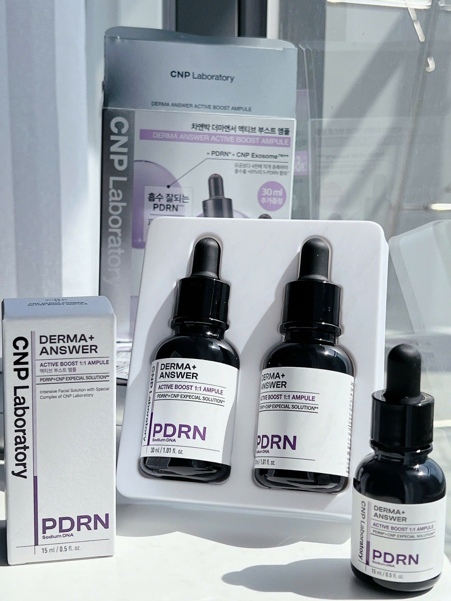  Tinh Chất PDRN Căng Bóng Sáng, Hỗ Trợ Tái Sinh CNP PDRN Derma Answer Active Boost Ampule 