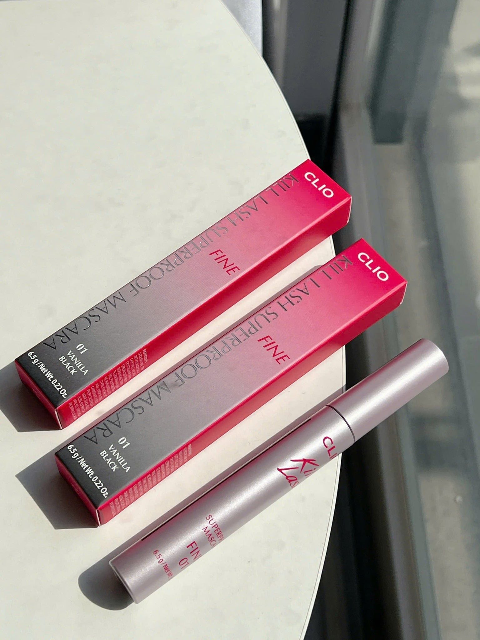  (Mẫu mới) Chuốt mi cong tự nhiên Clio Kill Lash Superproof Mascara Fine 6.5g 