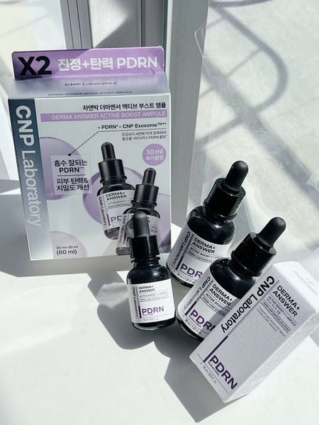  Tinh Chất PDRN Căng Bóng Sáng, Hỗ Trợ Tái Sinh CNP PDRN Derma Answer Active Boost Ampule 