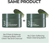  Sáp Tẩy Trang Sạch Mụn Đầu Đen Numbuzin No.3 Skin Softening Mask Cleansing Balm 85g 
