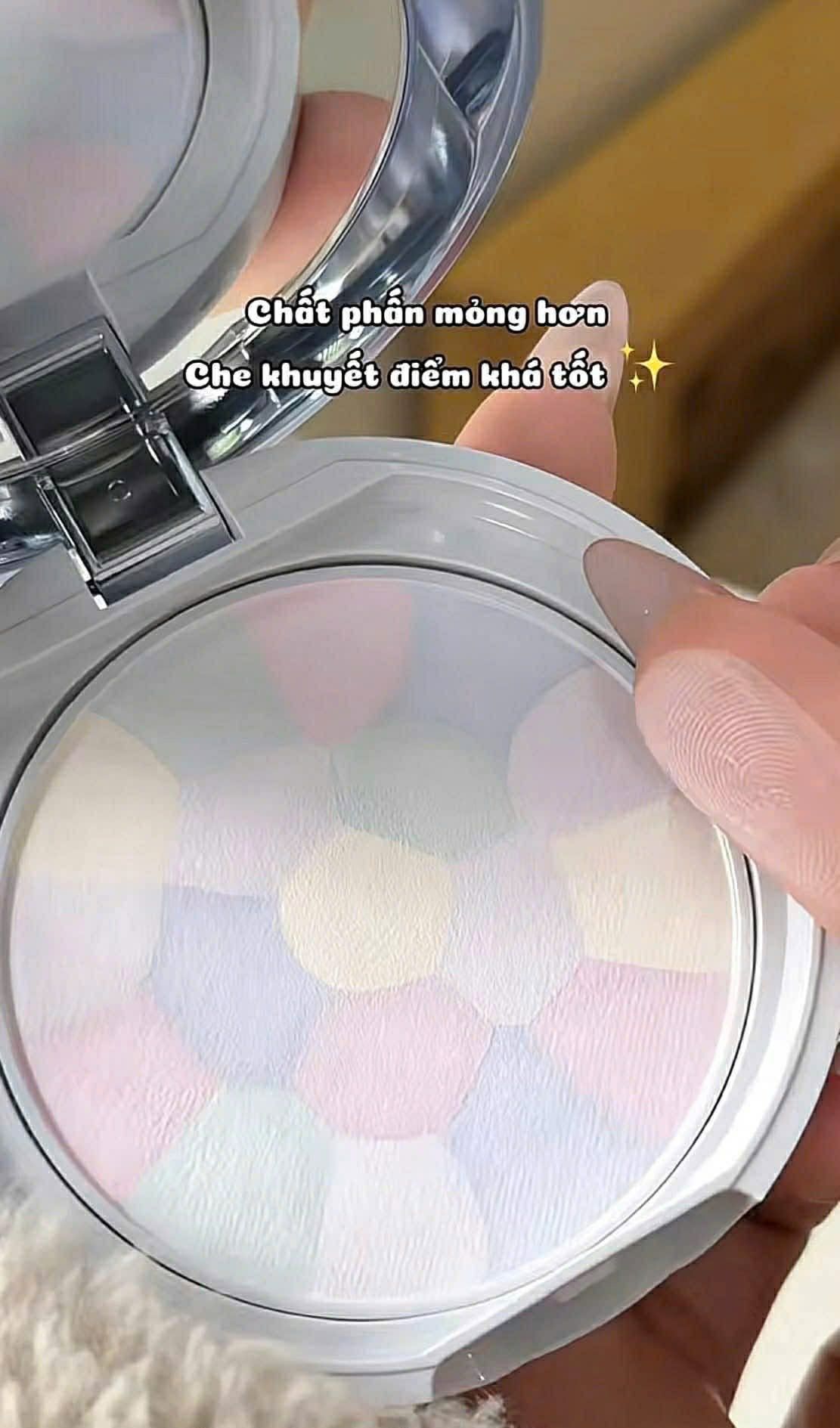  Phấn Phủ Đa Sắc Canmake Tokyo Illuminating Finish Powder Abloom SPF24 PA++ (XANH) 