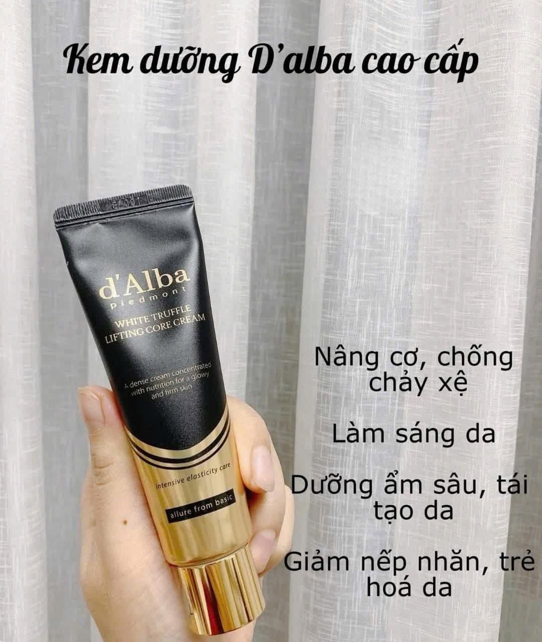  Kem Dưỡng Trắng Da Nâng Cơ d'Alba White Truffle Lifting Core Cream 50ml 