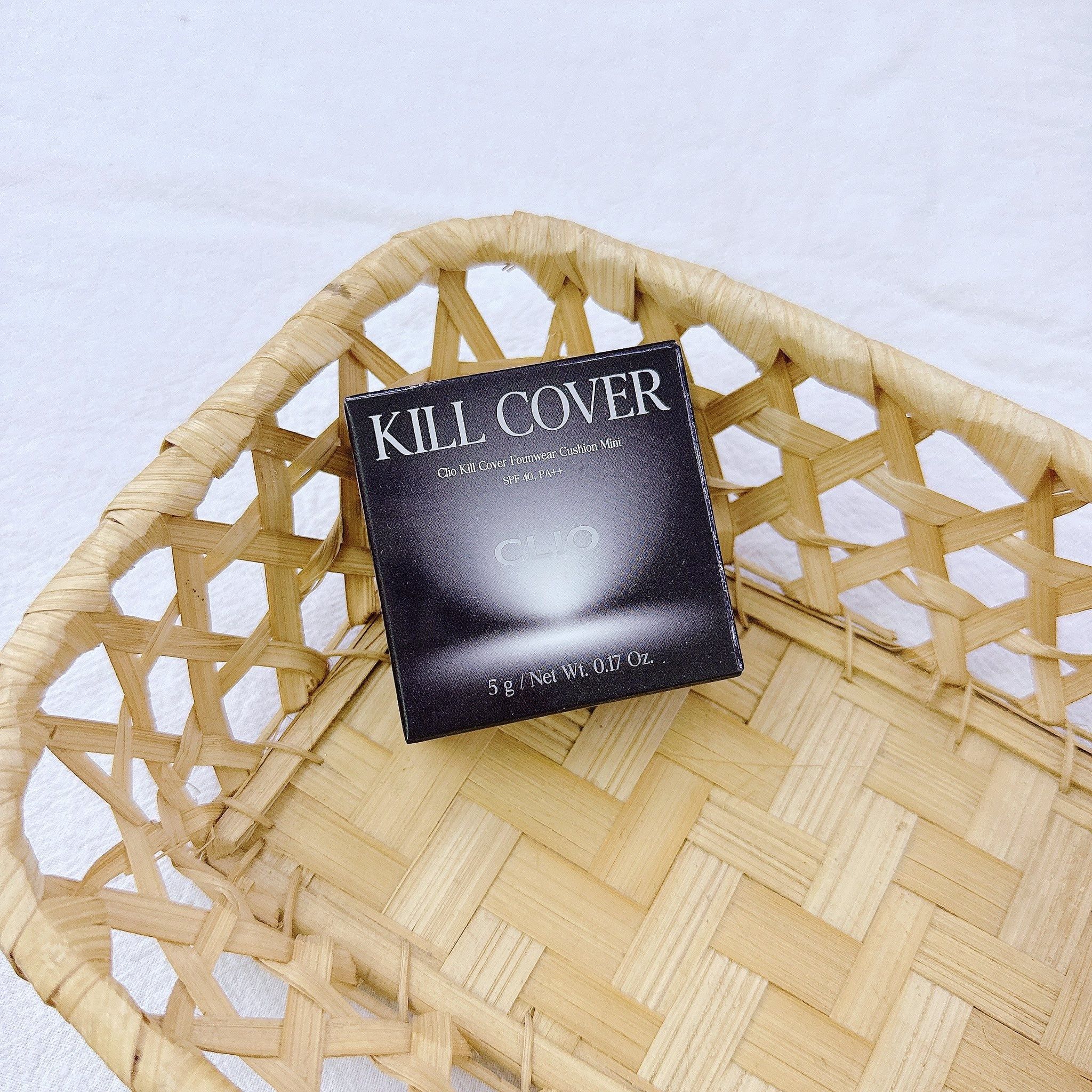  (KÈM LÕI) Phấn nước che phủ mịn Clio Kill Cover Founwear Cushion SPF40+ PA+++ 