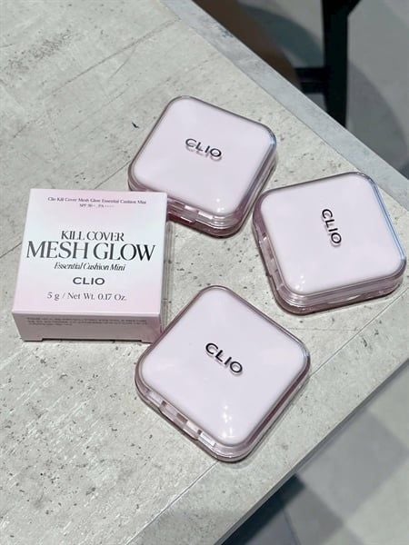  (MẪU MỚI) Phấn Nước Căng Bóng Clio Kill Cover Mesh Glow Essential Cushion SPF50+ PA++++ 