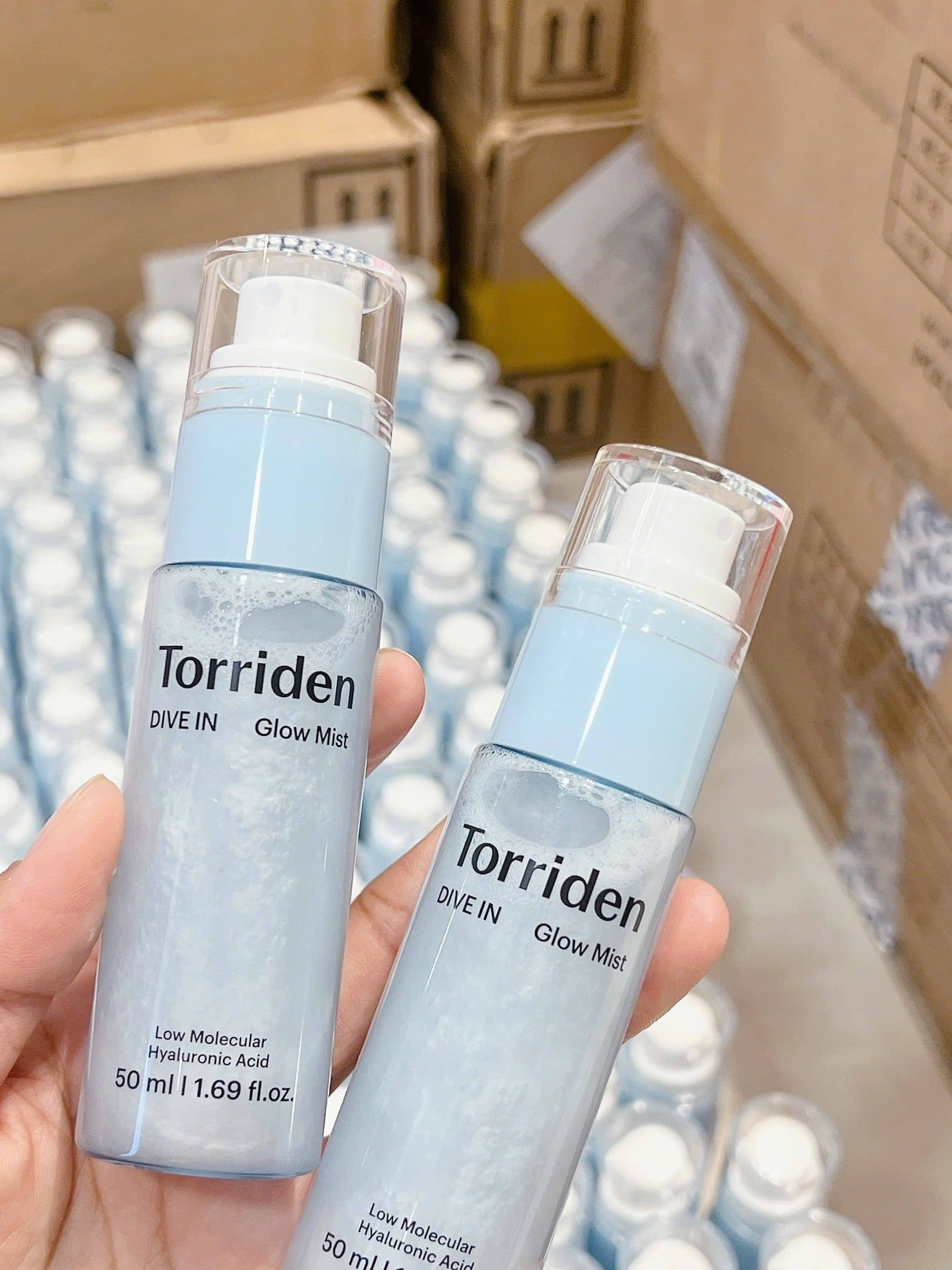  Xịt khoáng dưỡng ẩm, căng bóng Torriden Dive In Glow Mist 50ml/ 120ml 